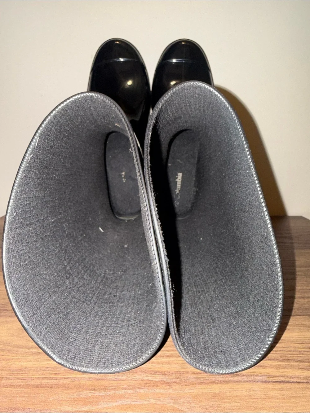 Columbia Black tall rain boots women’s size 10